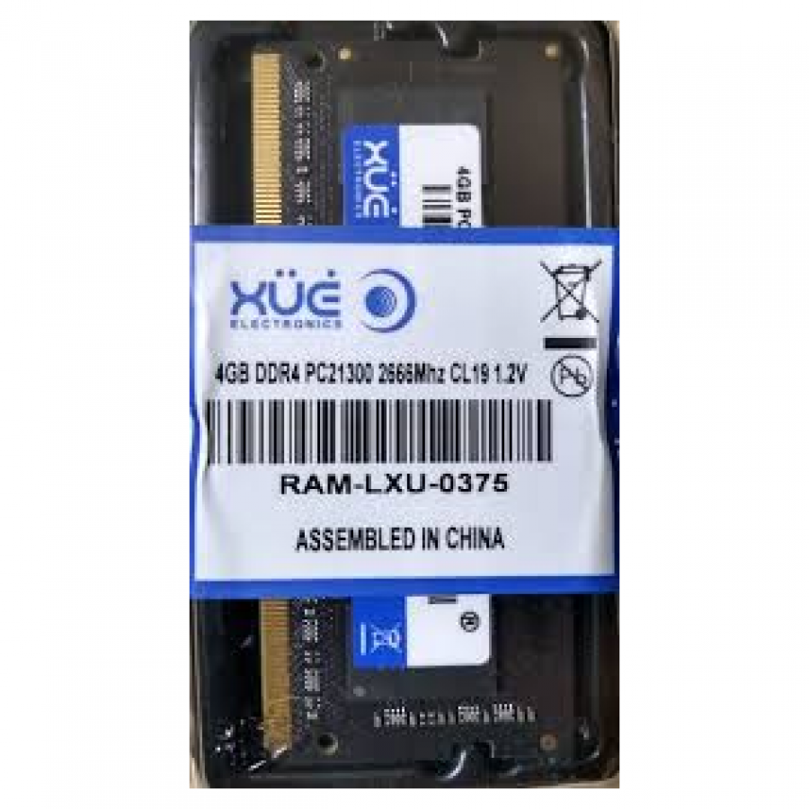 Memoria Ram Ddr4 Pc4-21300 De 4gb 2666 Mhz Cl19 Xue Para
