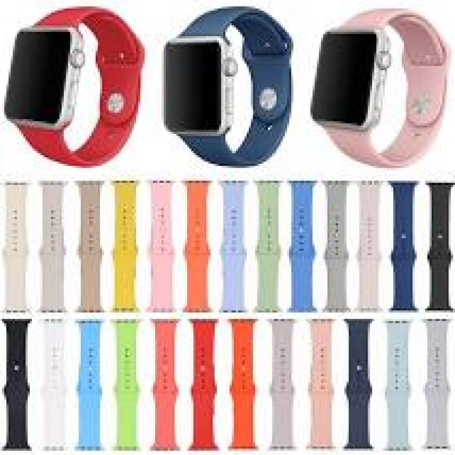 Pulso Silicona 38/40mm M-l Pulso Siliconado Apple Watch 38/40 Mm