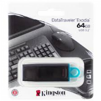 Memoria Usb Kingston 32 Gb Dtx Exodia Azul Kc-u2g32-7gb