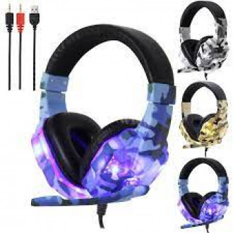 Diadema Gamer Camuflada Militar Sy830
