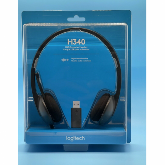 Diadema Logitech H340 Usb /981-000507/ 097855089595