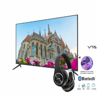 Televisor Led Exclusiv 58 Uhd (4k) Smart Android Bluetooth Tdt Dvb-t2 E58t1ua