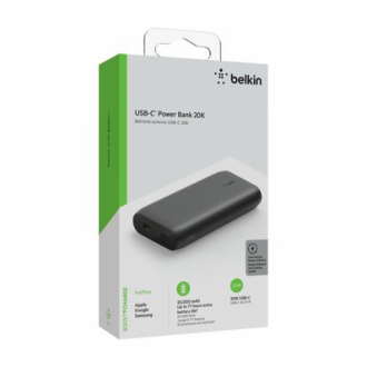 Power Bank Belkin 20k Usb-c 30w / 745883797622