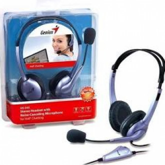Audifonos Tipo Diadema Con Microfono Hs-04s Genius