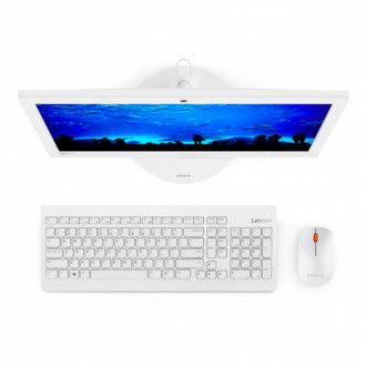 Computador Todo En Uno Lenovo Ideacentre Aio  Amd A6-9225 2.6ghz 2c / 4gb / 500 Gb /  19 / W10 H /blanco
